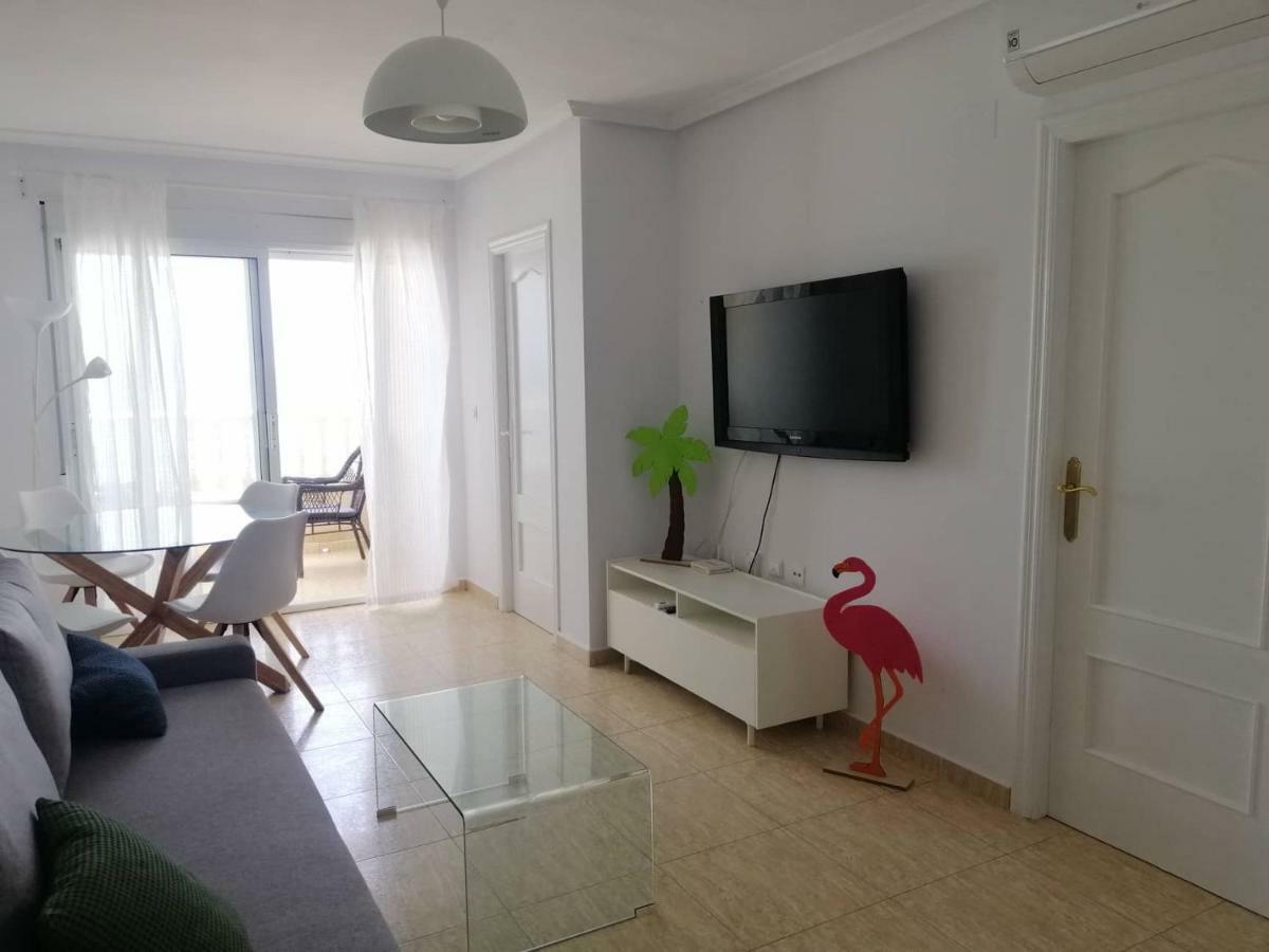La Playa Blanca5, Flamingo, Beach, Sea View, Pool, Wi Fi Apartment Torrevieja Bagian luar foto